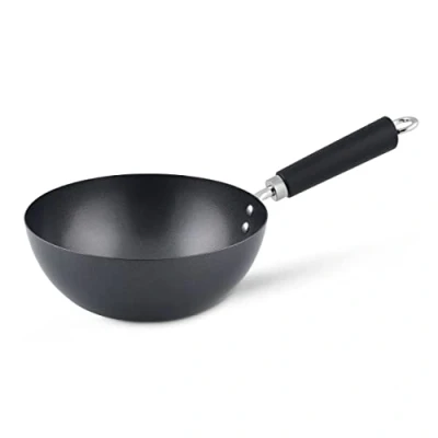 Image of Ken Hom Excellence 20cm Non Stick Carbon Steel Wok