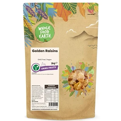 Image of Wholefood Earth Golden Raisins 2 kg GMO Free