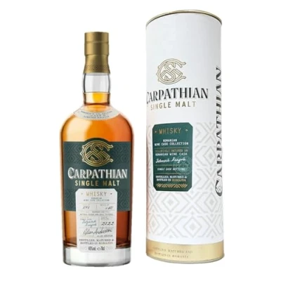 Image of Carpathian Single Malt, Cask Whisky Romanian Wine Collection Feteasca Neagra Finish 700ml 46% ABV (Romanian Whisky)