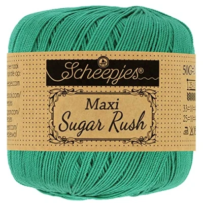 Image of Scheepjes Maxi Sugar Rush 514 Jade Yarn 1x50g