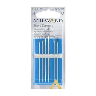 Image of Short Darners Hand Sewing Needles, Nos.5/10 1/0