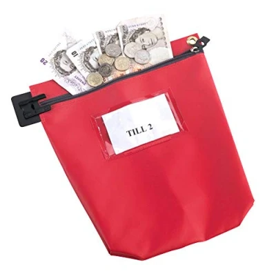 Image of GoSecure High Security Mailing Pouch Red CCB1R