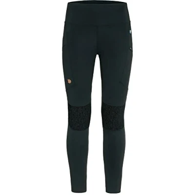 Image of Fjallraven 87143 550 Abisko Trekking Tights HD W Pants Women&#039;s Black Size XXL