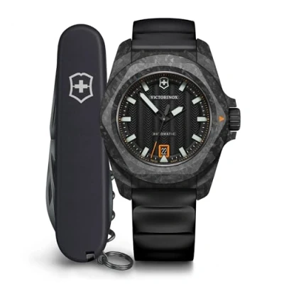 Image of Victorinox 242023.1 I.N.O.X. Auto 41, BLK, BLK dial, Rubber str