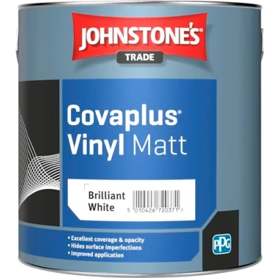 Image of 2.5LTR JOHNSTONES VINYL MATT BRILLIANT WHITE