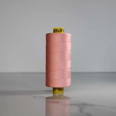 Image of Gutermann Mara 120 All Purpose Polyester Sewing Thread 1000m Spool, UV Resistant, Silky Shine, Tear &amp; Abrasion Resistant Perfect for Machines or Hand Sewing/Colour 659