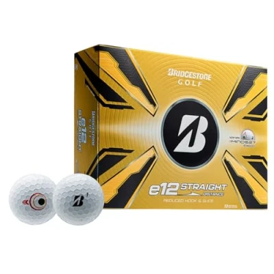 Image of Bridgestone Golf e12 Straight White