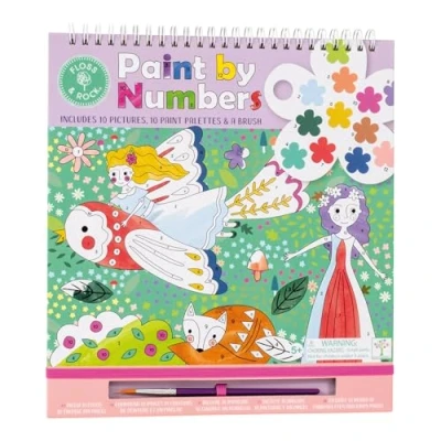 Image of Floss and Ross Paint by Numbers Fairy Tale Theme Arts &amp; Crafts for Kids Eco friendly