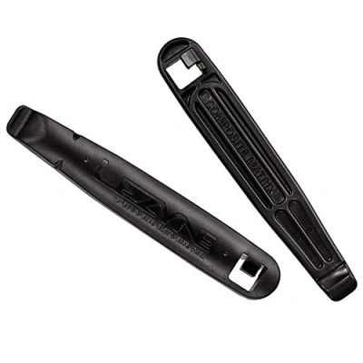 Image of Lezyne Power XL Cycling Tyre Levers Black, Pair/Bicycle Cycle Mountain Road Biking Bike Trail Enduro Wheel Hand Tool Workshop Maintenance Fix Emergency Tube Lever Mechanic Repair