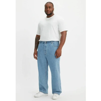 Image of Levi&#039;s Men&#039;s 501 Original B&amp;T Jeans, Light Indigo Flat, 44W x 32L