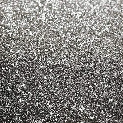 Image of Textured Sparkle Silver Glitter Wallpaper by YöL