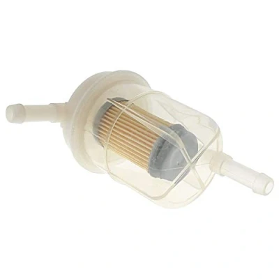 Image of Inline Fuel Filter 90 Degree 7mm Pipe In/Out