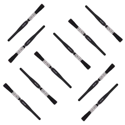 Image of COTTAM Coatings Paintbrush (0.5 Inch) Trade / B2B Value Pack of X10 Paint Brushes Decorating Emulsion Brush