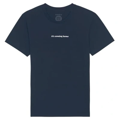 Image of Sport Relief Unisex It&#039;s Coming Home in Support of Navy T Shirt, Navy, XL EU