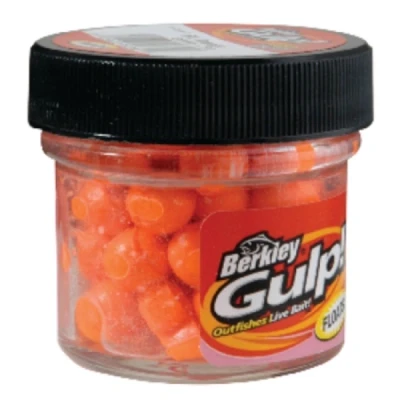 Image of Berkley Gulp! Salmon Eggs Orange (40 pieces) Powerbait
