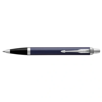 Image of Parker IM Ballpoint Pen Matte Blue Medium Point Ink Gift Box