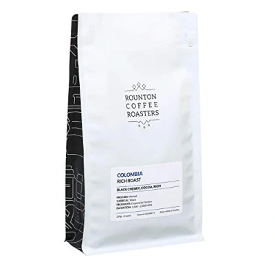 Image of Rounton Coffee Roasters 250g Green Colombian Unroasted Beans Raw for Home Roasting Specialty Grade