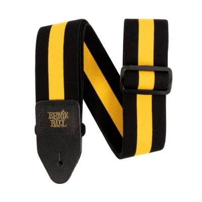 Image of Ernie Ball Stretch Comfort Racer Yellow Strap