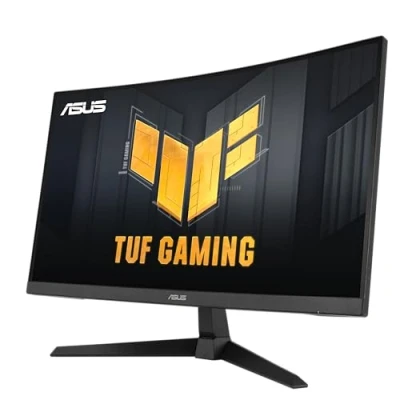 Image of Asus Tuf Gaming 27in 2560 x 1440 Pixels Quad HD Fast VA FreeSync HDMI DisplayPort Curved Monitor