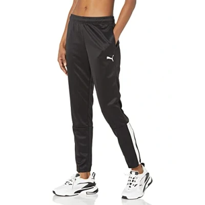 Image of PUMA Unisex&#039;s Women&#039;s Teamliga Training Pants, Medium, Black White