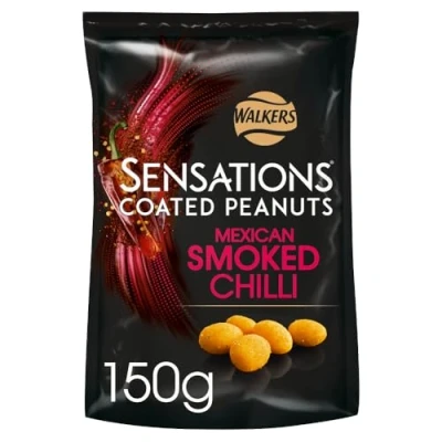 Image of Sensations Mexican Smoked Chilli Coated Sharing Peanuts 150 g