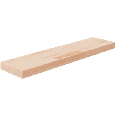 Image of vidaXL Shelf Board 80x20x4 cm Untreated Solid Wood Oak