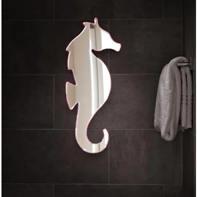 Image of Super Cool Creations Seahorse Mirror 45cm x 25cm
