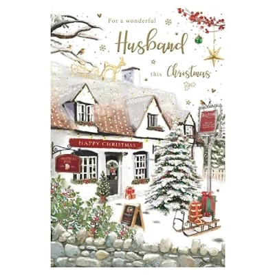 Image of ICG Wonderful Husband This Christmas Card