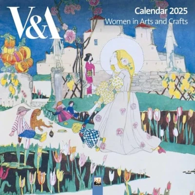 Image of V&amp;A: Women in Arts and Crafts Wall Calendar 2025 (Art Calendar)