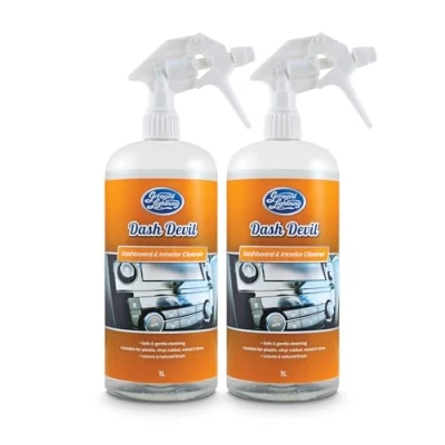 Image of Dashboard and Interior Cleaner 1L Dash Devil Twin Pack by Greased Lightning