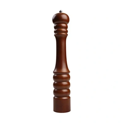 Image of T&amp;G Classic Capstan Dark Stained Hevea Pepper Mill, 40.5 cm