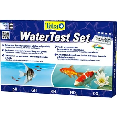 Image of Tetra Water Test Set FreshWater Kit to Measure the Aquarium and Pond Ammonia, Nitrite Ph Levels