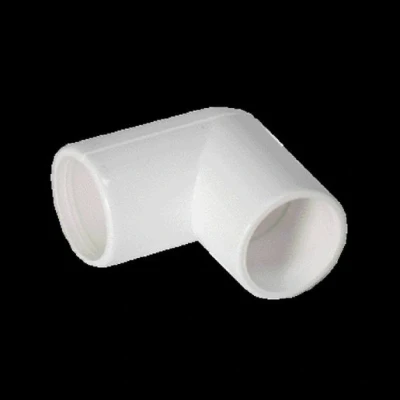 Image of Floplast 21.5mm Overflow System 90 Bend White OS11W