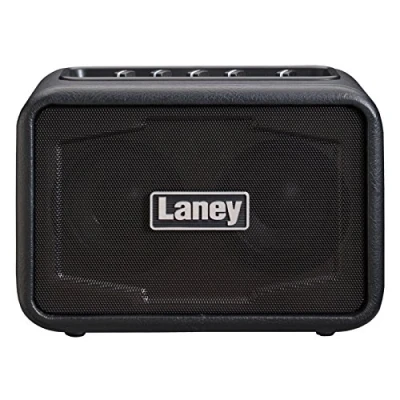 Image of Laney MINI ST Series Stereo Battery Powered Guitar Amplifier with Smartphone Interface 6W Ironheart Edition