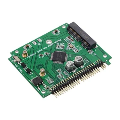 Image of Cablecc Low Profile Half Heigh mSATA SSD to 2.5 inch IDE 44pin Hard Disk Case Enclosure for Notebook Laptop