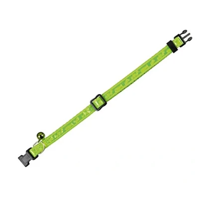 Image of Nobby Neon Cat Collars, Green