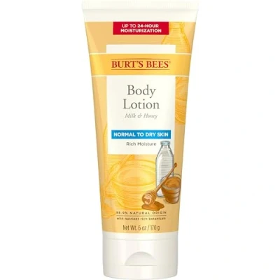Image of Burt&#039;s Bees Milk and Honey Body Lotion, 6 oz
