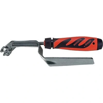 Image of Vargus 155 00206 &quot;Shaviv Mango 2&quot; Burr Bi Handle Set, Red/Black