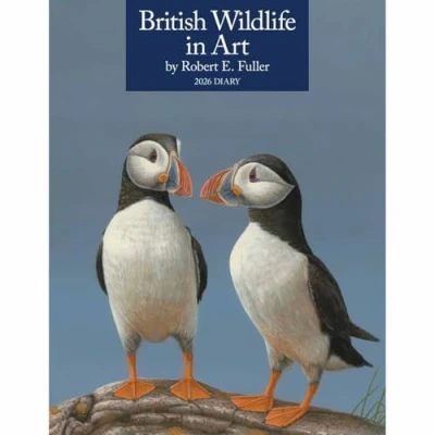 Image of Robert Fuller, British Wildlife In Art A5 Deluxe Diary 2026