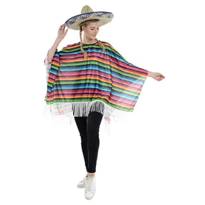 Image of Zac&#039;s Alter Ego Fancy Dress Unisex 2 Piece Instant Mexican Bandit Set