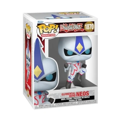 Image of Funko POP! Animation: Yu Gi Oh! E Hero Neos Collectable Vinyl Figure Gift Idea Official Merchandise Toys for Kids &amp; Adults Anime Fans Model Collectors and Display
