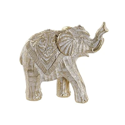Image of DKD Home Decor Elephant Resin Figurine (17 x 7.5 15 cm) (Reference: S3016742)