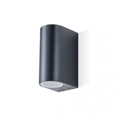 Image of GU10 Curve Up/Down Wall Light Anthracite JCC