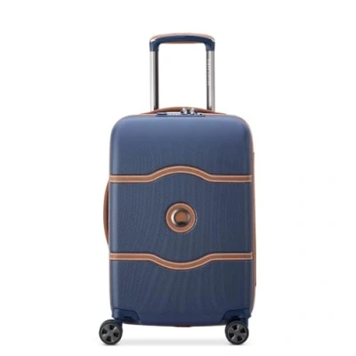 Image of DELSEY PARIS Chatelet AIR 2.0 Rigid Cabin Suitcase 55x35x25 cm 38 L S Navy, Marine,