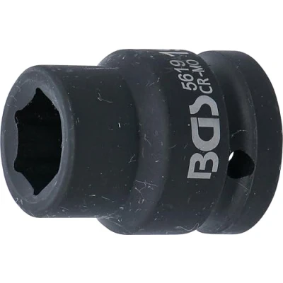Image of BGS 5619 Impact Socket, Hexagon 20 mm (3/4&quot;) Drive 19