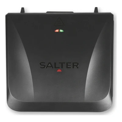 Image of Salter ActiGrill Family 8 Portion Large Health Grill, Floating Hinge To Cook Thicker Pieces Of Food &amp; Deep Fill Paninis, PFAS Free Non Stick Cooking Plates, Automatic Temperature Control, 2000W