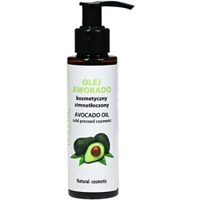Image of Avocado Oil, Raw, Cosmetic, Cold Pressed, Unrefined, Ol&#039;Vita (100 ml)