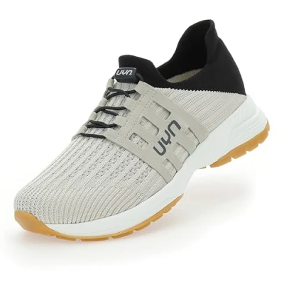 Image of UYN Men&#039;s Haru Sneaker, Pearl Grey/Black, 10 UK