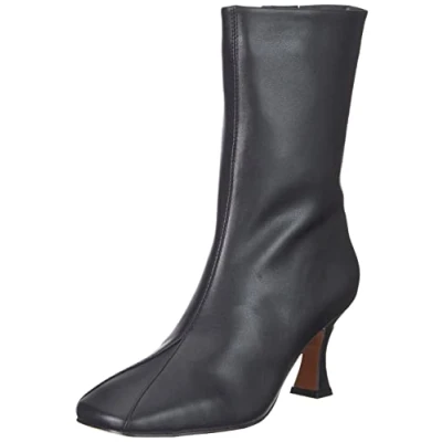 Image of L37 HANDMADE SHOES Women&#039;s Tokyo Road Fashion Boot, Black, 2.5 UK