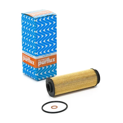 Image of 11427826799, 11428583898 Oil Filter PURFLUX L1126 Insert BMW: 3 Saloon, 1 Hatchback, 4 Coupe